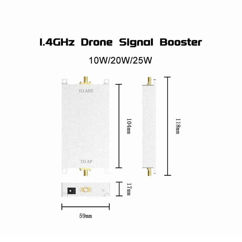 WiFi Signal Booster for EP-AB053, 1.4GHz 20W Range Extender for Enhanced Wireless Coverage