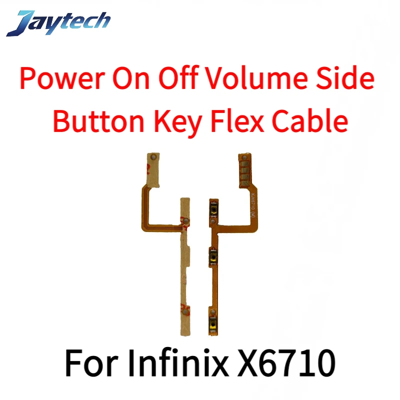 

10 шт. для Infinix X670 X676B X678B X6258 X6710 X6711 X6716 X6720 5G кнопка регулировки громкости переключатель питания кнопка включения и выключения гибкий кабель