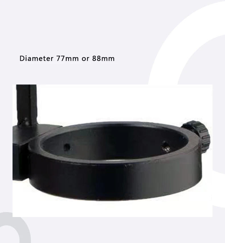 Direção ajustável suporte de rotação articulando suporte de cabeça para estéreo binocular trinocular microscop