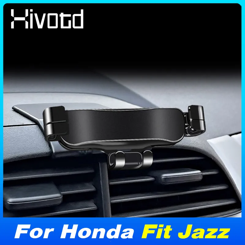 

360 Degree Rotatable Auto Cellphone Mount For Honda Fit Jazz 2008-2024 Automotive Mobile Support Interior Styling Decoration