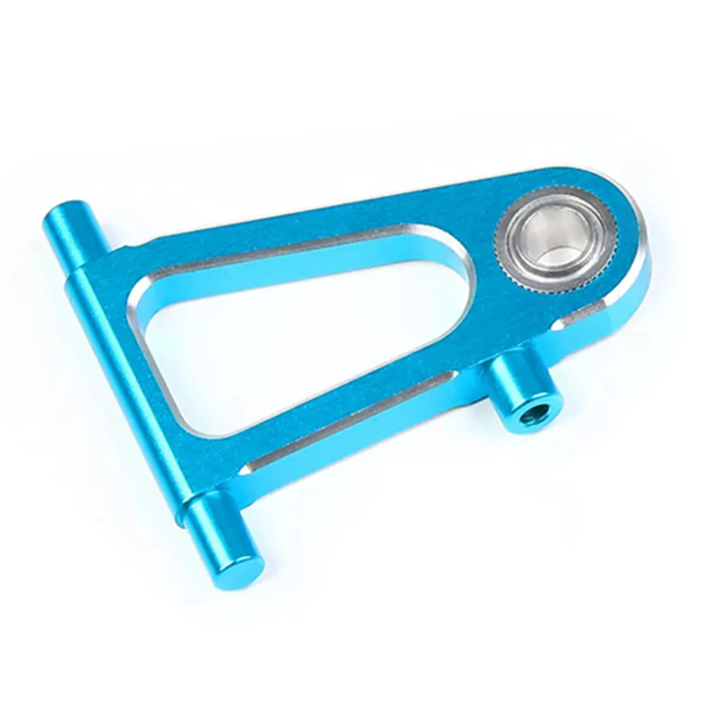 Brazo de suspensión inferior delantero de Metal para piezas de mejora de coche teledirigido TAMIYA TT01 1/10
