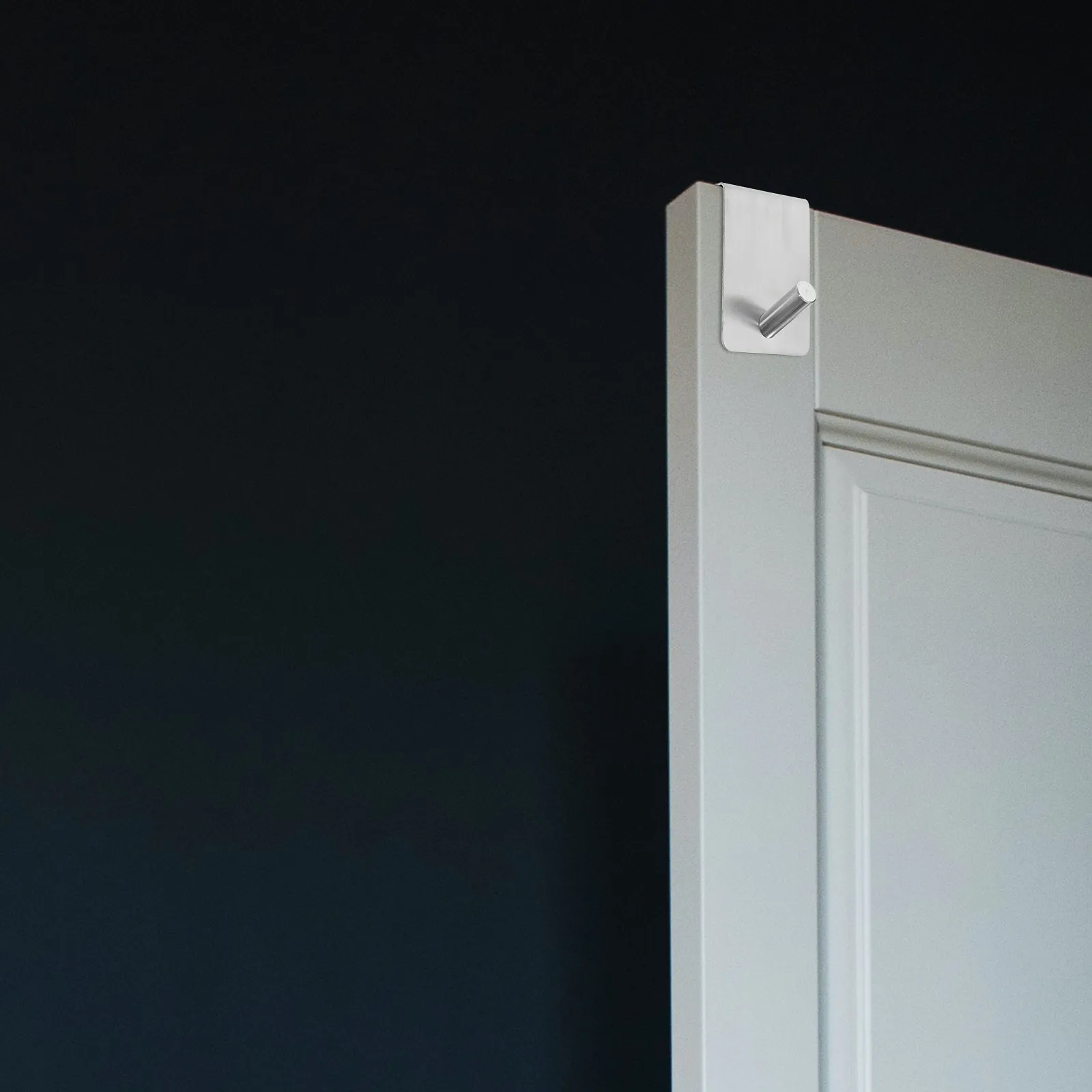 

Крючок для душевой двери без сверления, из нержавеющей стали, с изогнутым краем, безопасный дизайн, для стеклянных дверей, для полотенец, шляп, сумок, зонтов, для ванной комнаты