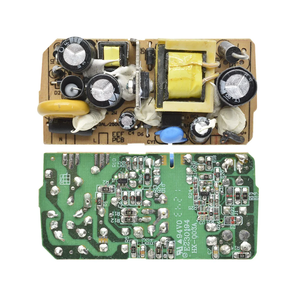 AC-DC 12V 1A Switching Power Supply Module Bare Circuit Board for Replace/Repair Short Circuit Protection