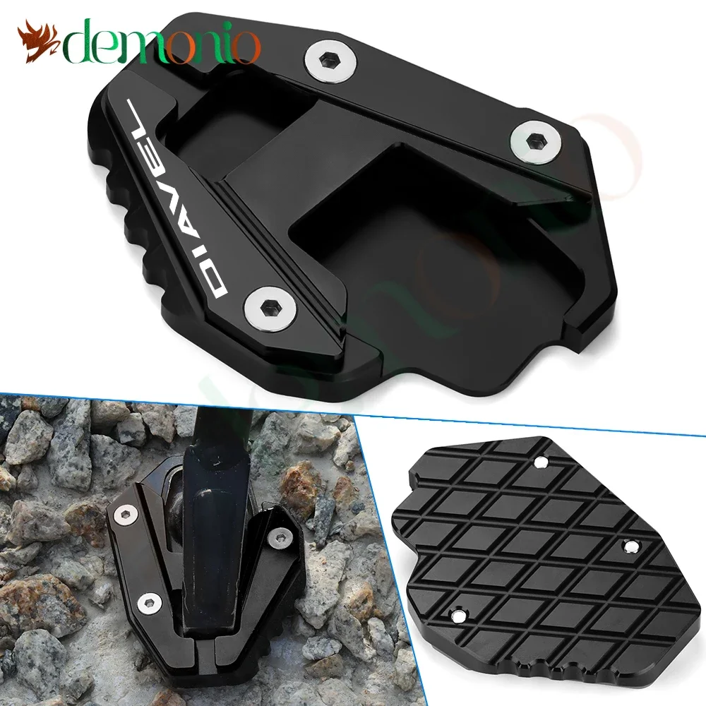 

Для Ducati Diavel 1260 Diavel1260S Lamborghini 1260 s аксессуары для мотоциклов подставка для ног боковая подставка расширение увеличитель Pade