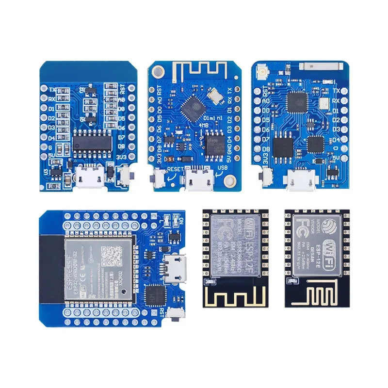 ESP8266 ESP-12 ESP-12F CH340G CH340 V2 USB WeMos D1 Mini PRO V3.0.0 WIFI Development Board NodeMCU Lua IOT Board 3.3V With Pins