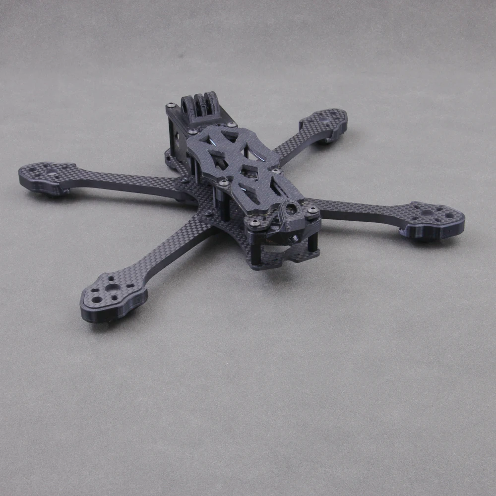 APEX HD Carbon-Faser FPV-Rahmen Freestyle 5/6/7 Zoll Renndrohnen-Teile für 19/20mm Kamera | DJI Air Unit/VISTA VTX Kit/Analog
