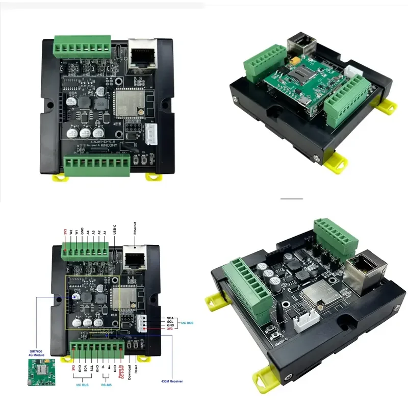 KinCony S3 ESP32-S3-WROOM-1U N16R8 Core Development Board Smart Home Kits & Systems Esp32 Board Development