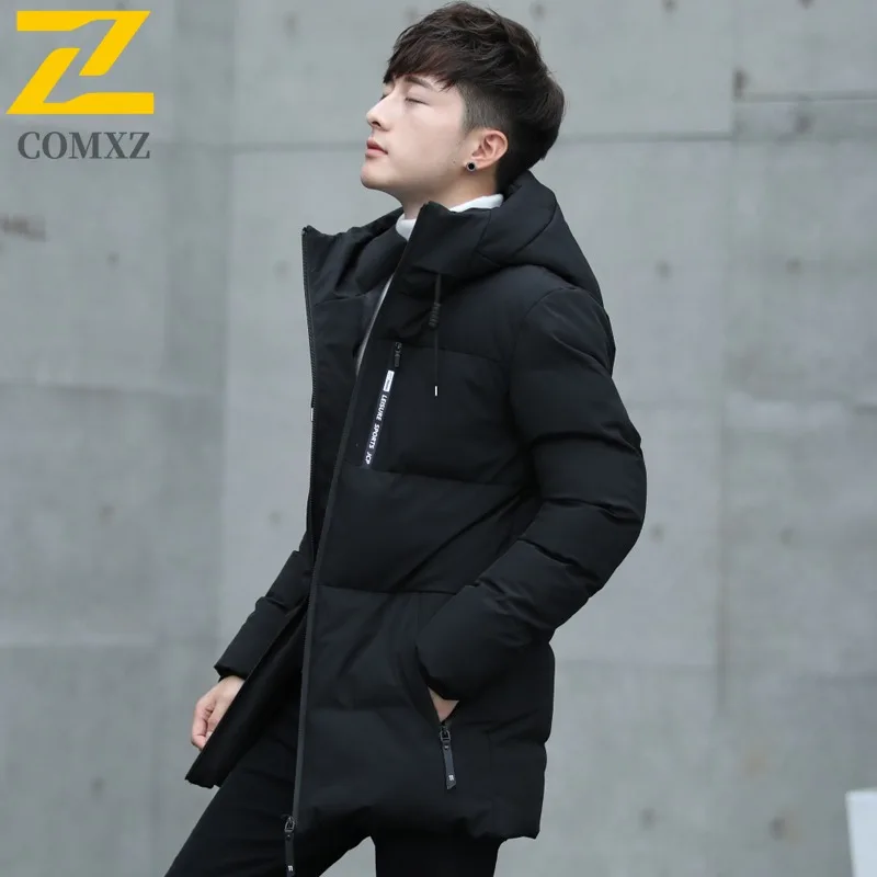 

COMXZ модная классическая куртка для хлеба, теплая утолщенная легкая дизайнерская стеганая куртка для кемпинга, уличная мужская стеганая куртка с капюшоном