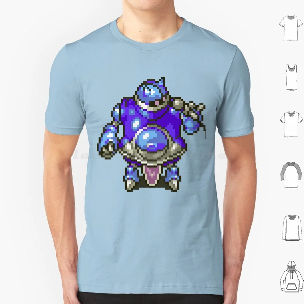 Chrono Trigger Cybot T Shirt Big Size 100% Cotton Cybot Chrono Trigger Snes Super Nes Super Famicom Rpg Retro Gaming Geek