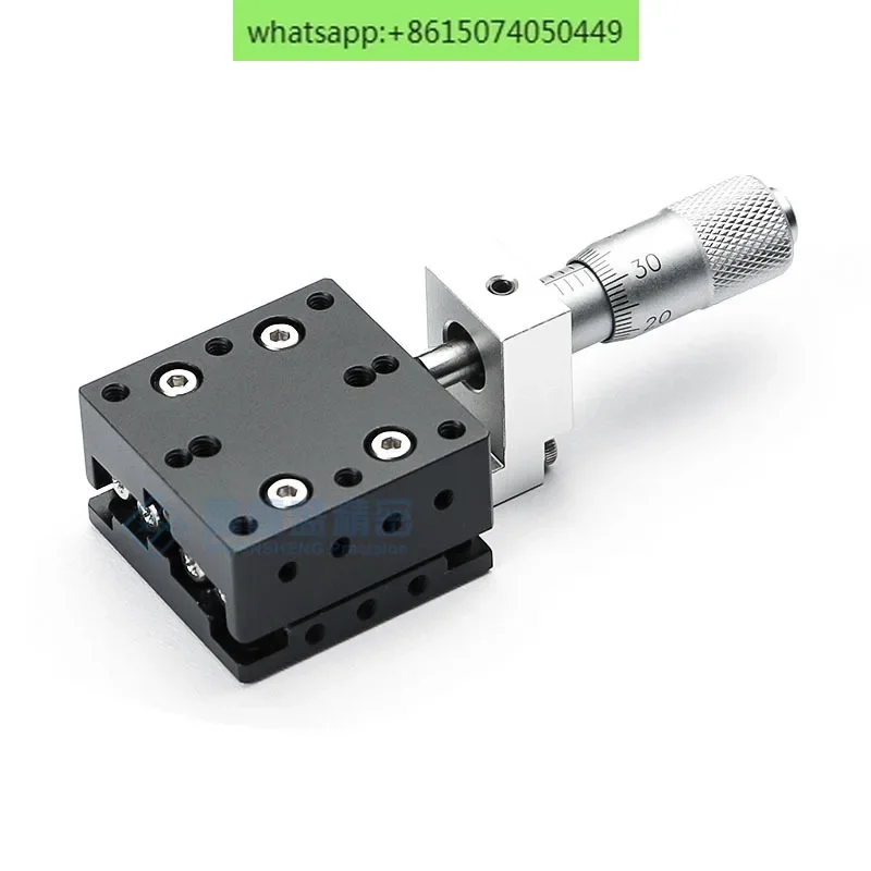 

X-axis displacement platform Optical movement fine-tuning Small precision manual miniature cross slide table LX30... LX125