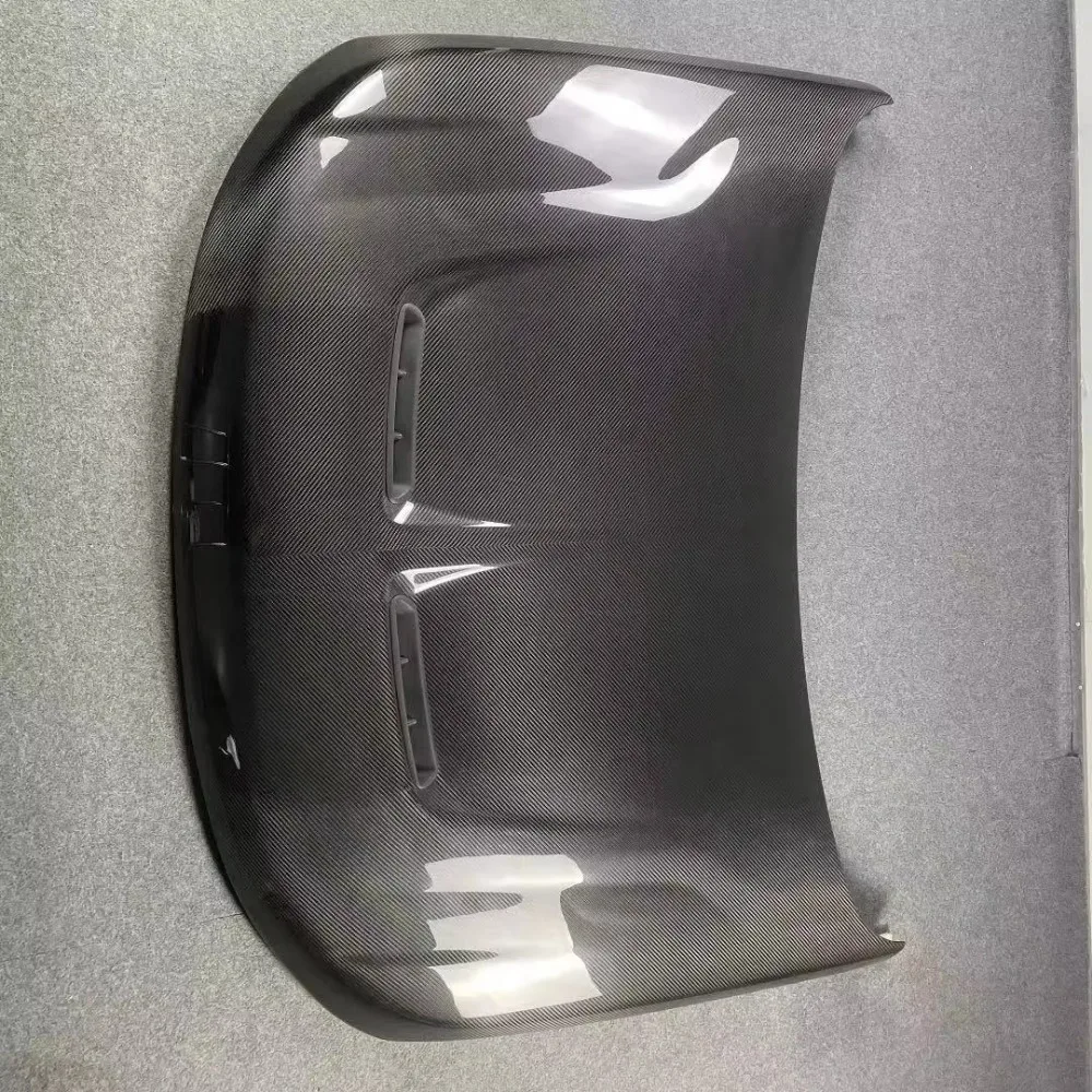 SVR Style Dry  Carbon Fiber Hood for  Range Rover Sport  Carbon Fiber Engine Cover Perfect Fitment 2013-2020
