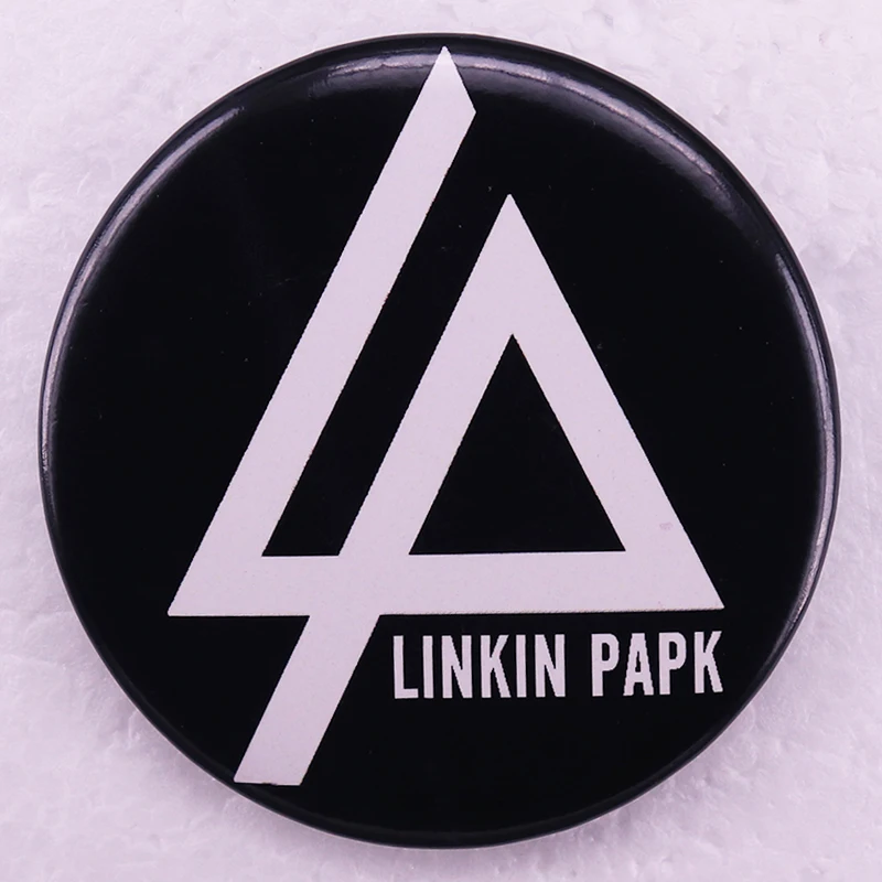 American Rock Band Pinback botón amante de la música Pin hojalata insignia Fans joyería 58MM