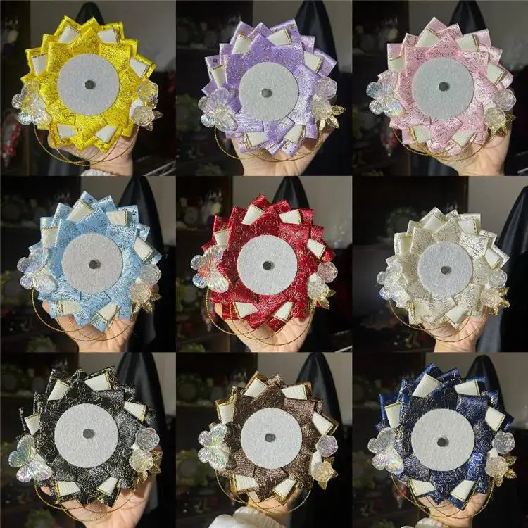 DIY Anime Pin Rosette Badge Holder Vintage Display Base for Ita Bag Brooch Decoration