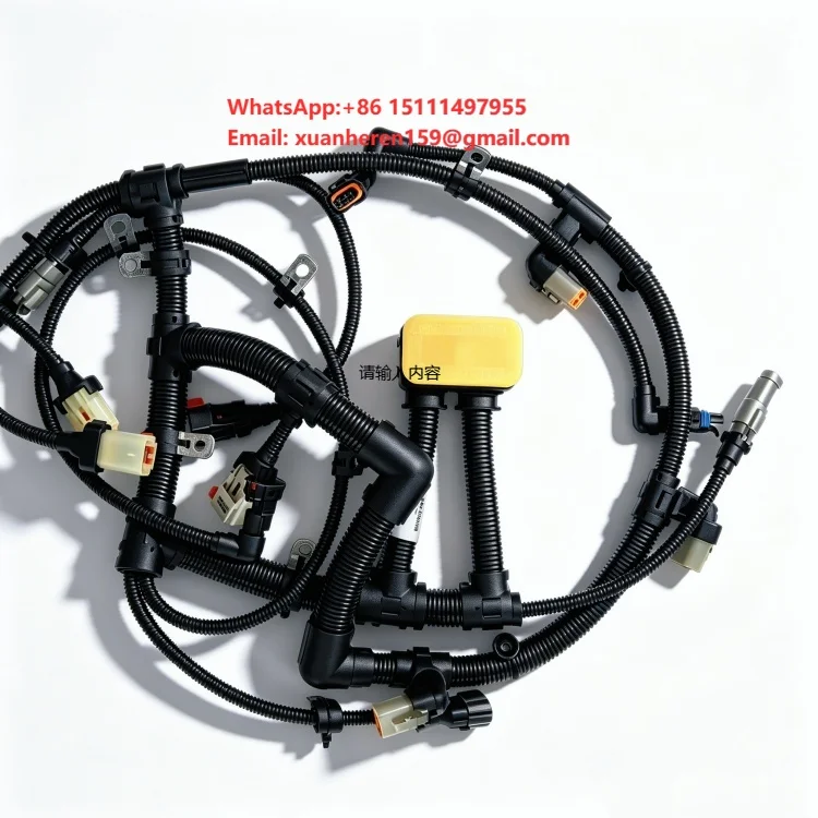 Construction Machinery Parts 4939039 ECM Wiring Harness for QSB6.7 QSL ISBe ISDe Engine | High-Quality Excavator Truck Parts