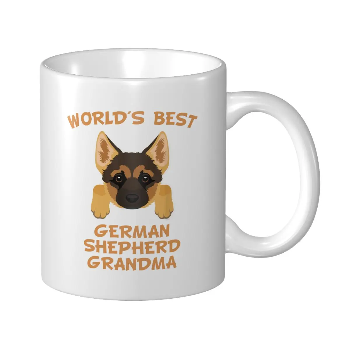 Mark Cup Mug German Shepherd Dogs World's Best German Shepherd Grandma Coffee Mugs Tea Milk Water Cup Travel Mugs Office Home