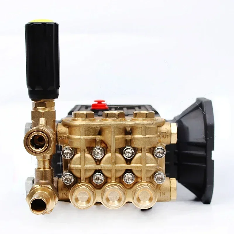 Hot 250 bar 3600 pounds per square inch high-pressure three cylinder plunger pump 11L/MIN industrial three cylinder plunger pump