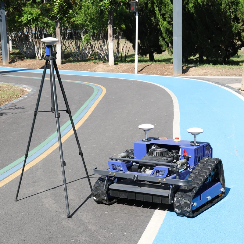 Customized Hot Sale Factory Direct Remote Control Lawn Mower Lawn Mower Robot Intelligent Anti Collision For Orchard Lawn