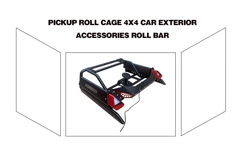 Pickup Roll Cage 4x4 Car Exterior Accessories For Isuzu Dmax Roll Bar Portal Frame