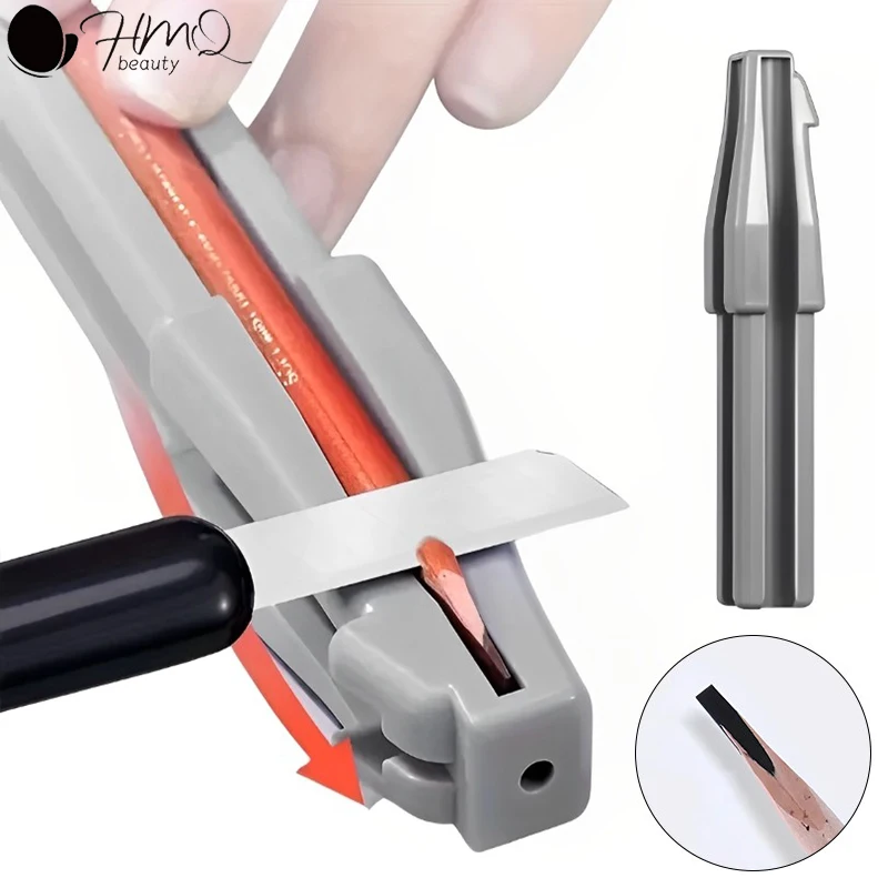 New Design Eye Makeup Pencil Sharpener Precise Eyebrow Cosmetic Sharpening Tool for Brow Makeup Profiler Pen Make up Accessories