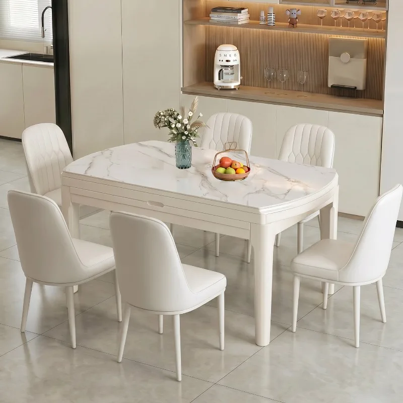 Modern Kitchen Dining Table Lounge Center Designer Space Saving Coffee Dining Table Chairs Luxury Muebles Living Room Furniture