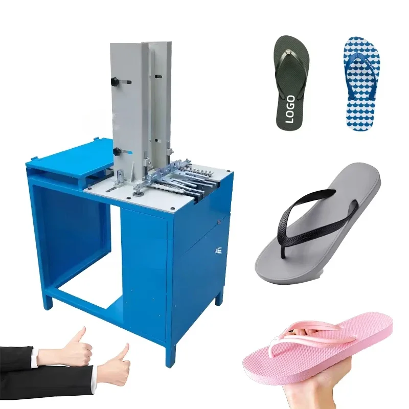 

Automatic EVA Slipper Maker Flip-flop Sandal Strap Fixture Maker New and Used Core Motor Components