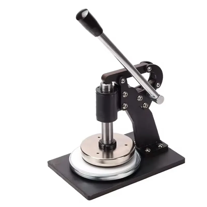 Manual Round Shape Fabric Cutter GSM Sample Cutter Fabric GSM Cutting Machine