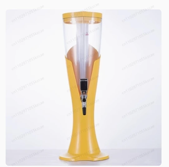 3L Illuminated Beer Cannon Tower for KTV, Creative Cola & Beverage Dispenser Column - view 4