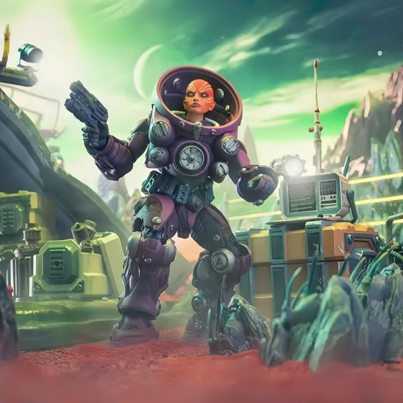 Hot In Stock Original Four Horsemen Universe Legion Series Wave 4 Deluxe Edition Action Figure Model Desktop Ornament Toys Gifts