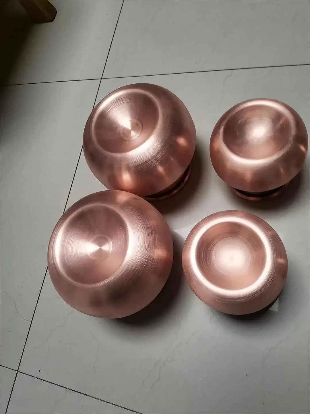

Big Size 10.3x12.5cm/13X16.5cm Copper Explosion proof Cupping,Heating fire Jars,Back arms knees Health Care Massage GuaSha Tools