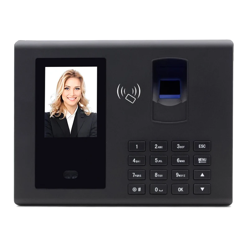 Hot sale High Speed USB/U Disk TCP/IP  Face recognition /ID card Fingerprint  Time Attendance machine  for Business FA50H