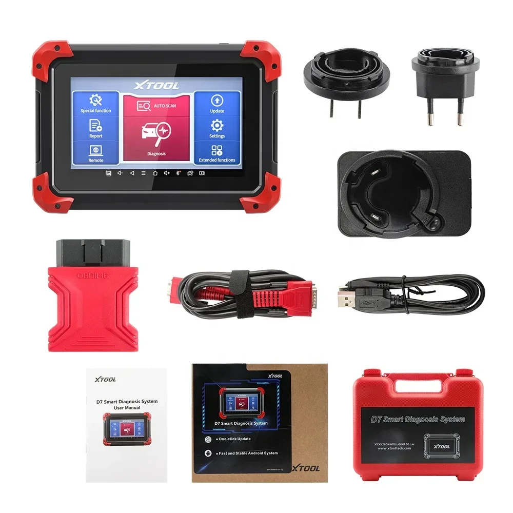 D7 XTOOL Auto All System Diagnostic Tools Code Reader Key Programmer XTOOL OBD2 Scanner Diagnostic Tool Scanner