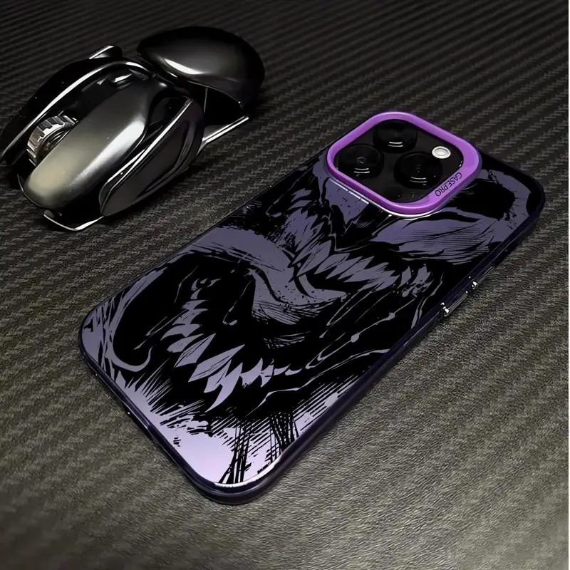 Cool Marvel Venom Colorful Silver Case for Apple iPhone 15 14 13 11 12 13 Pro Max 14 Plus Funda Luxury Back Phone Cover image 5