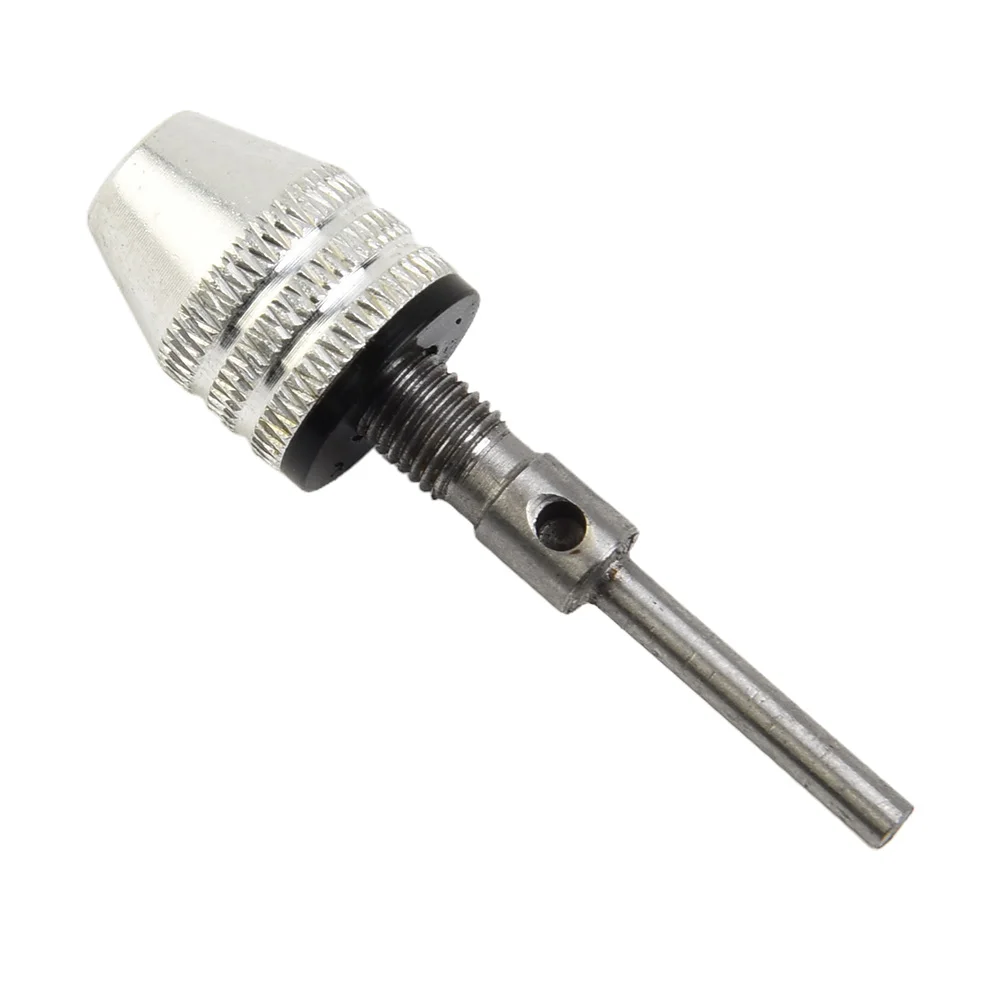 New Keyless Drill Chuck 0.3-3.4mm 3mm Aluminum Alloy Shank Drill Mini Bit Quick Change Adapter Bit Converter Tool