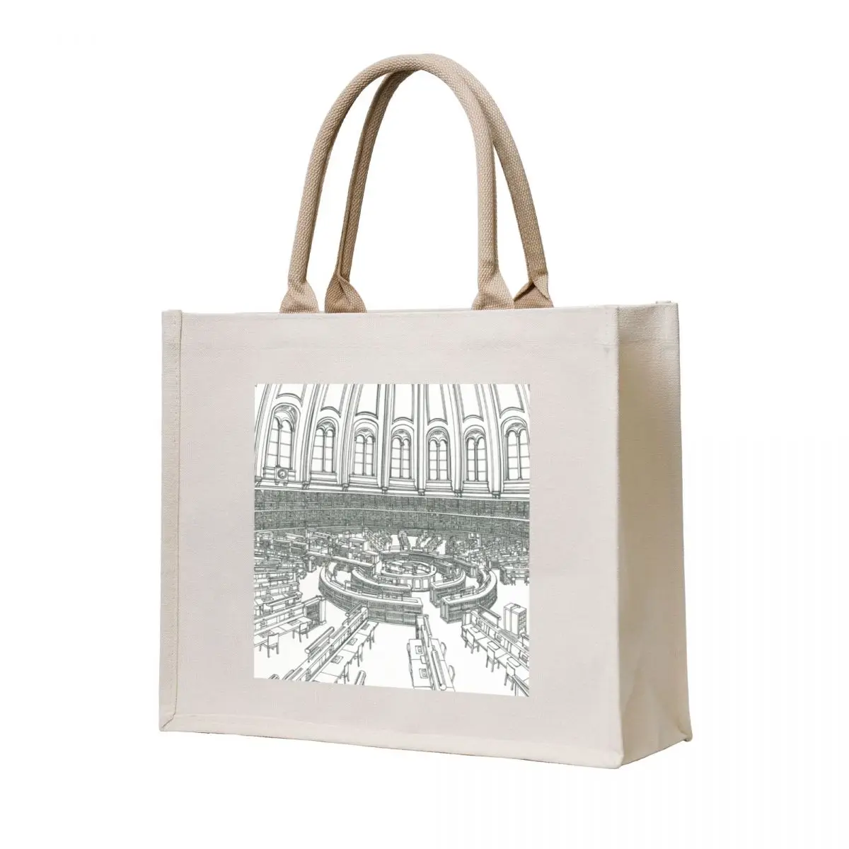 

Library in London Tote Bag reusable shopping bags Gift bag personalized tote bag Women's tote