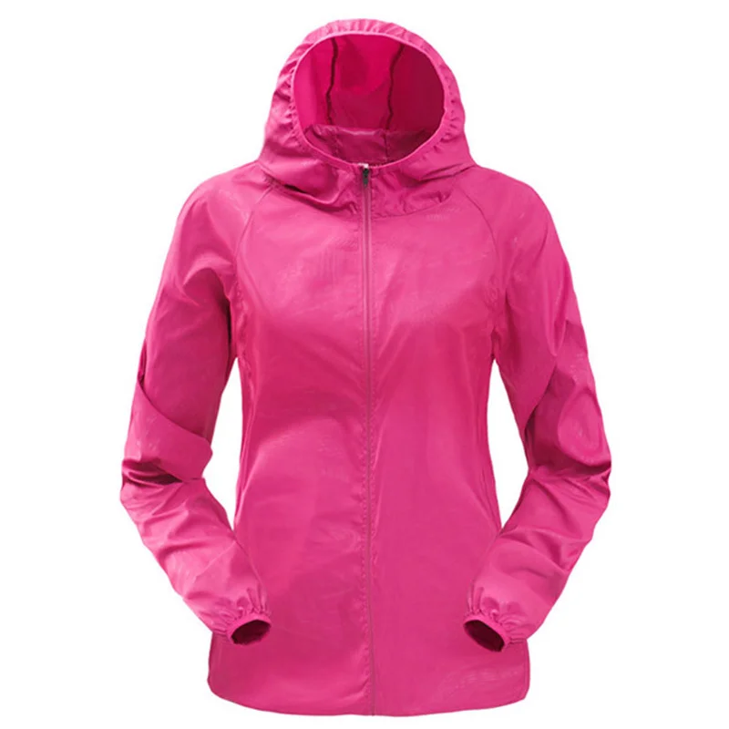 Imagem -03 - Outdoor Running Camping Hiking Bike Sport Jacket uv Prova Ultraleve Impermeável Windbreaker Light Rain Proof Coat