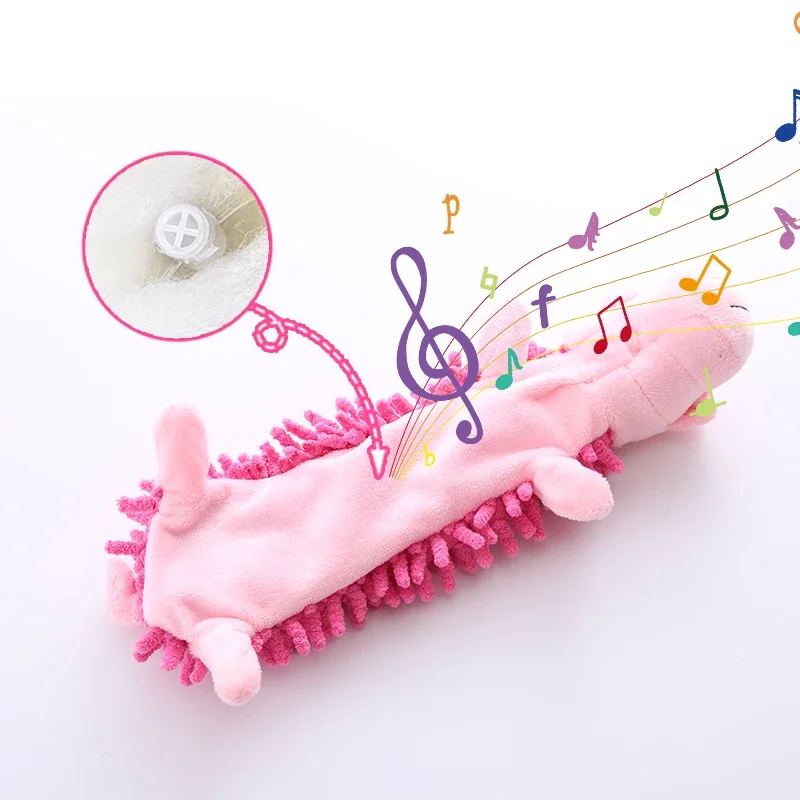 Juguete peluche chirriante para perro: masticar y limpiar dientes - imagen 5