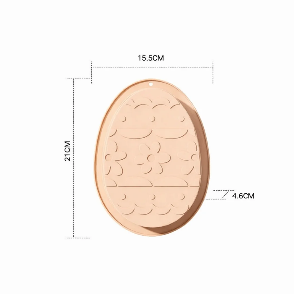 Heat-Resistant Easter Egg Bunny Mold Food Grade Silicone Easter Bunny Design Silicone Cake Mold Surprise Design 3D Design