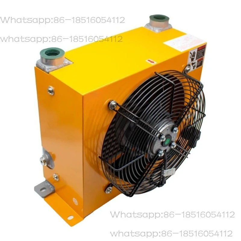 AH1012T-CA Hydraulic Air Cooler Air Cooled Oil Radiator AF Series Plate-Fin Hydraulic Aluminum Oil Coolers 100L/MIN