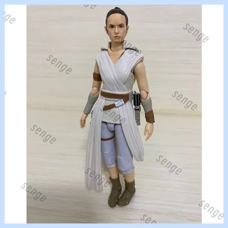 

Оригинальная новинка: Коллекционная фигурка Bandai SHF Star Wars Rey The Rise of Skywalker Jedi Master Final Edition, подарок