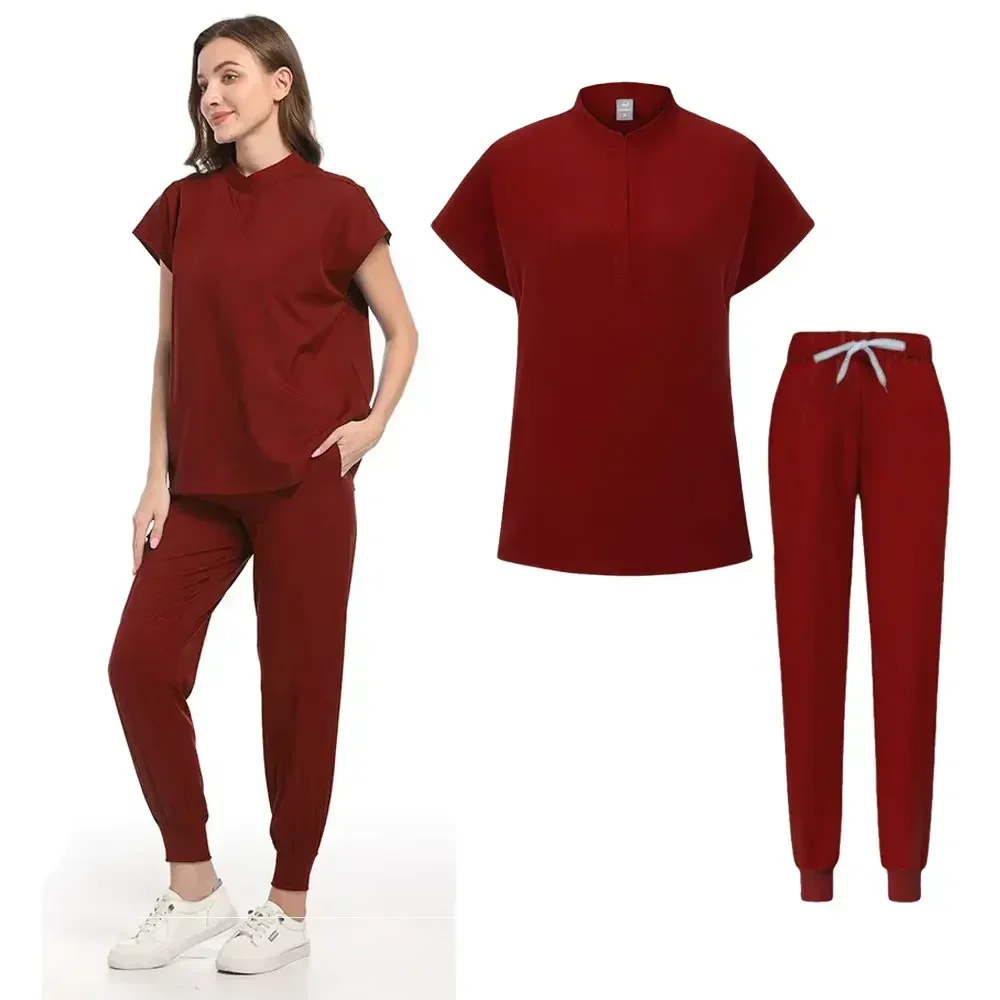 Multi Colors Customization Nursing Scrub Sets Women And Men Nurse Set Doctor Workwear Surgical Uniforms Factory Wholesale Supply