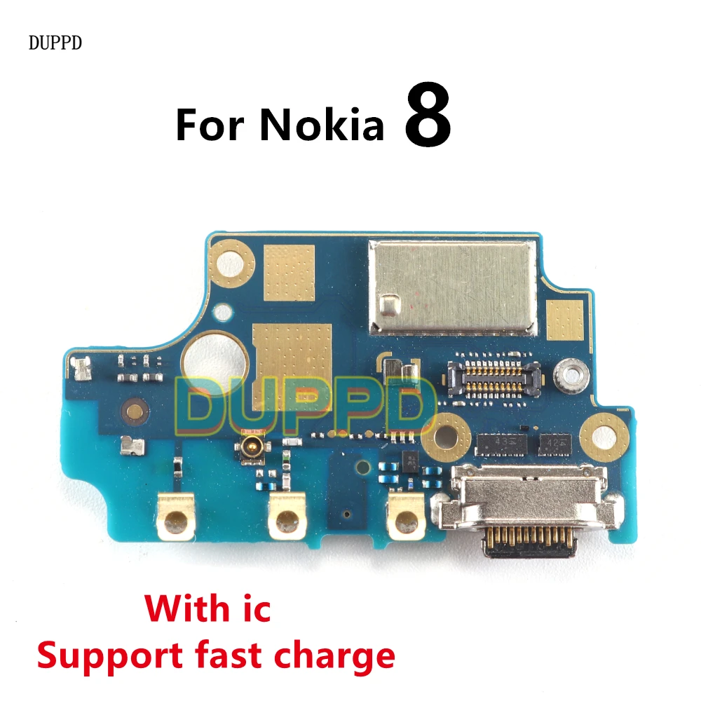 

Charging Flex For Nokia 8 TA-1004 TA-1012 TA-1052 USB Charge Port Jack Dock Connector Charging Board Flex Cable