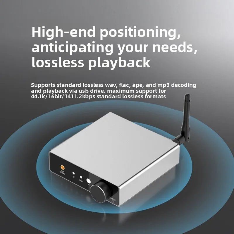 Lossless decoder usb drive bluetooth receiver player hi-fi audiophile coaxial optical computer usb audio decoder