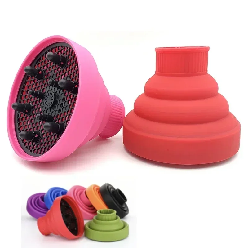 Suitable 4-4.8cm Universal Hair Curl Diffuser Cover Diffuser Disk Hairdryer Curly Drying Blower Hair Styling Tool Accessories