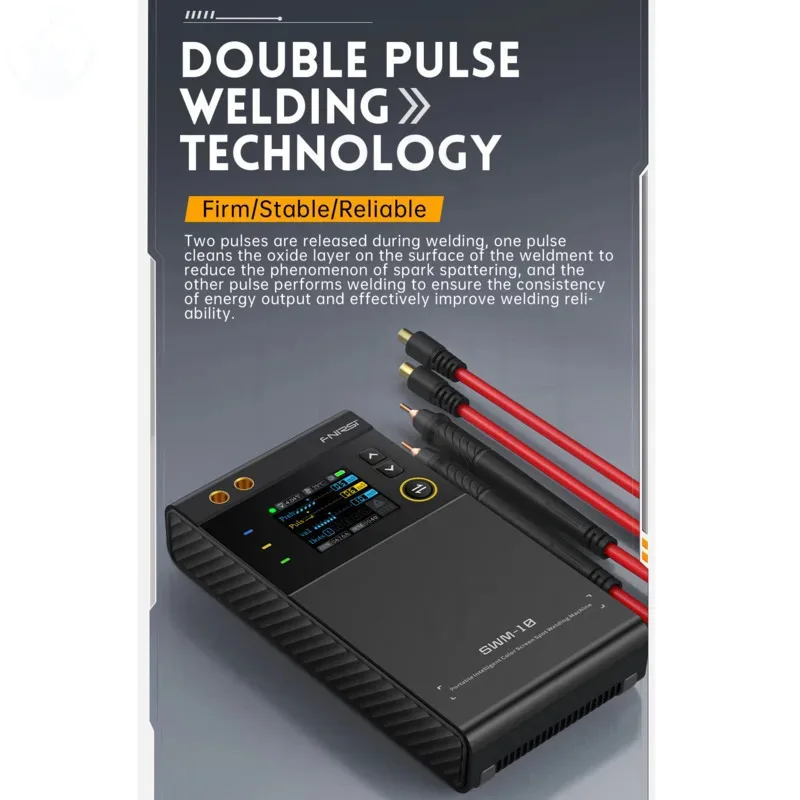 SWM-10 Portable Battery Spot Welder Professional Mini Handheld Welding Machine Digital LED 18650 Battery Pack Welding Tool