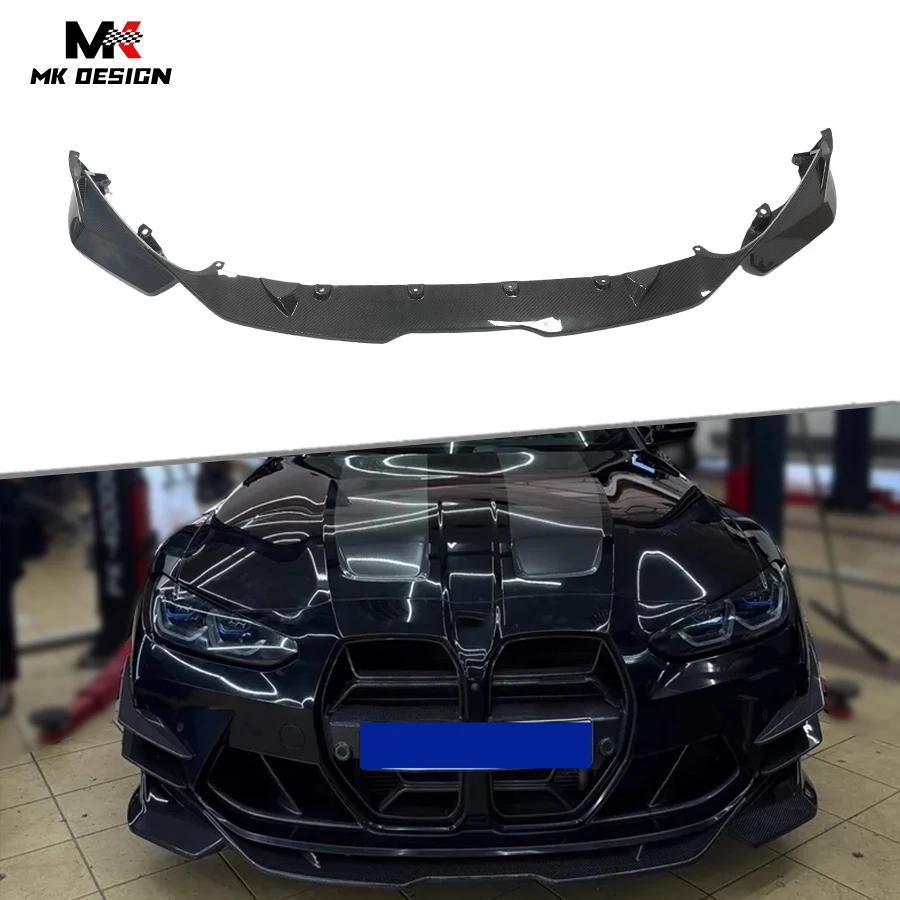 

Dry Carbon Fiber CFA Style Front Lip for BMW G80 M3 G82 G83 M4 2021-2025 Front Bumper Lip Chin Spoiler Splitter Car Accessories