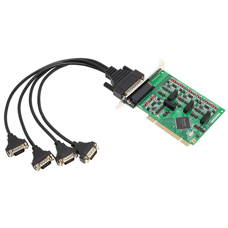 UOTEK 工業用グレード PCI から RS-485 RS-422 シリアルカード RS485 RS422 4 ポート高速 DR44 拡張コンバータ UT-724A-I