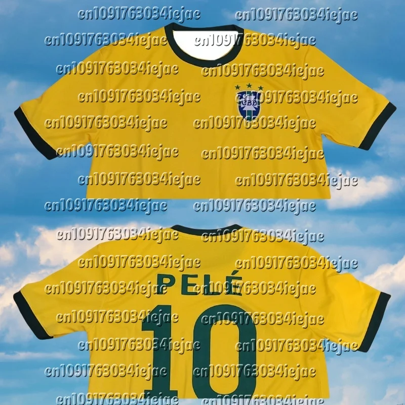 

MOTO 2025 Brazil Football Jersey Unisex Quick-Dry Breathable Training & Streetwear Performance Tee Oversized Casual Soccer Top