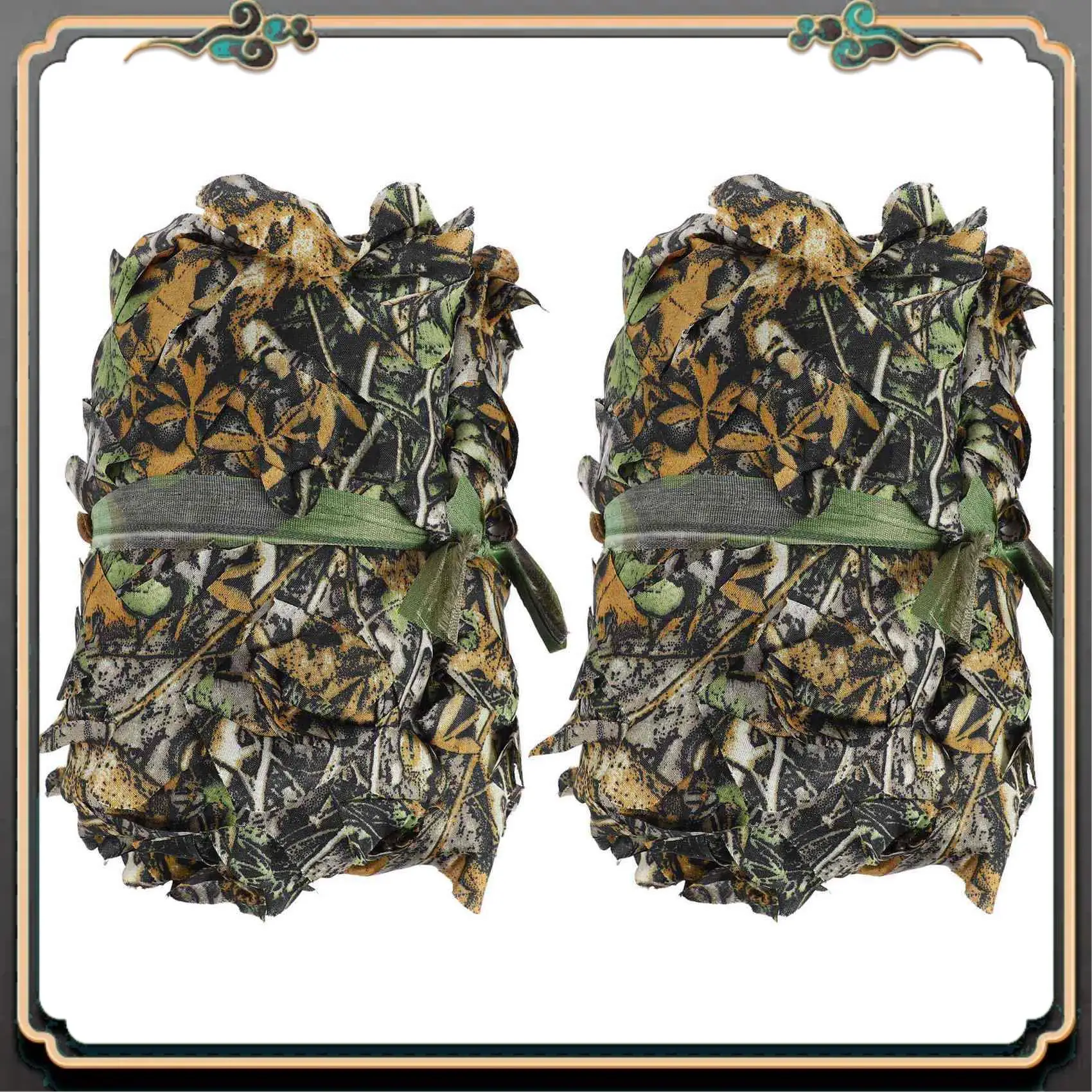 プレミアム-2x-7-メートル-×-15-メートル狩猟迷彩ネット森林トレーニング迷彩ネッティング車のカバーテントシェードキャンプサンシェルター装飾