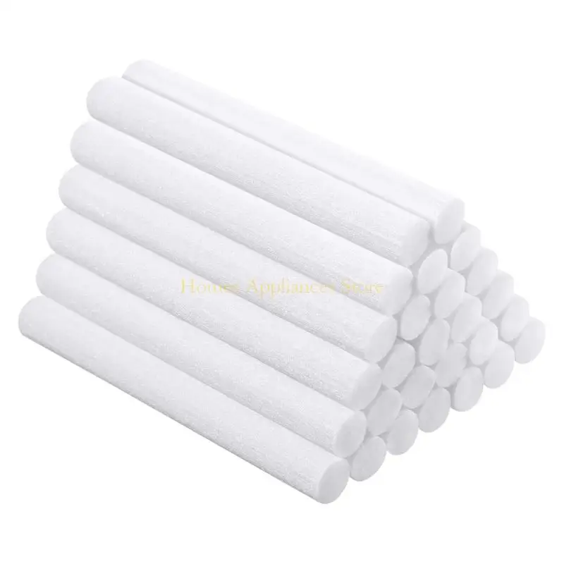 D0AB 60PCS Заменяющие губки для ультразвуковых ароматов диффузоры и мини -увлажнители автомобилей с высоким поглощением фитиль