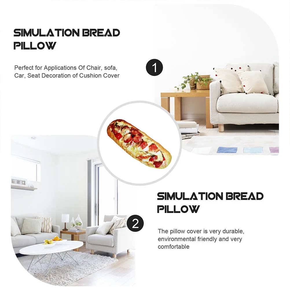 

1 pc 3D Simulation Shape Pillow Cushion Ductile Lumbar Back Nap Seat Sofa Chair Decorative Throw Comfortable Stuffed